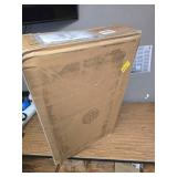 $110 Tilt-Out Trash Cabinet Wooden, 10 Gallon, Single Door Dark Walnut