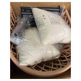 $99 3 Piece Patio Bistro Set - Rattan Table & Chairs (Set 2) - Beige