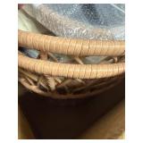 $99 3 Piece Patio Bistro Set - Rattan Table & Chairs (Set 2) - Beige