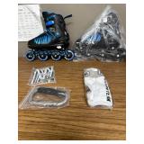 Adjustable Inline Skates with Light Up Wheels for Kids & Adults