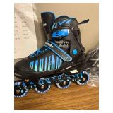 Adjustable Inline Skates with Light Up Wheels for Kids & Adults