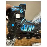 Adjustable Inline Skates with Light Up Wheels for Kids & Adults