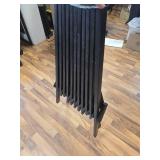 $110 Flash Furniture Delia Folding Chair - Acacia Wood, Black