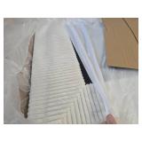 $100 2 of 2 Asahree Floor Sofa, White