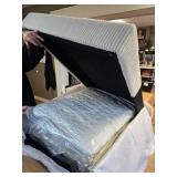 $100 2 of 2 Asahree Floor Sofa, White