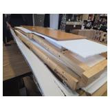 $220 Olympia Tools 60-inch Rubberwood Workbench with Built-in Wooden Vise