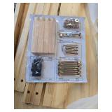 $220 Olympia Tools 60-inch Rubberwood Workbench with Built-in Wooden Vise