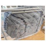 $209 YCKEGEW Folding Papasan Chair Oversized Saucer Chair, Grey