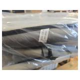 $209 YCKEGEW Folding Papasan Chair Oversized Saucer Chair, Grey