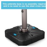 $189 34x34 Cantilever Umbrella Weighted Base, 300lbs Capacity