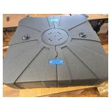 $189 34x34 Cantilever Umbrella Weighted Base, 300lbs Capacity