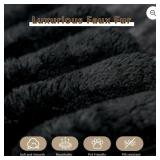 Parts of L Shaped Couch, Black Corduroy