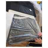 Parts of L Shaped Couch, Black Corduroy