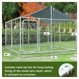 $140 MAGIC UNION Dog Kennels for Large Dogs with Roof (90x90x63)