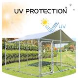 $140 MAGIC UNION Dog Kennels for Large Dogs with Roof (90x90x63)