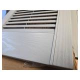 $120 Builders Edge 60 in x 14.5 in Louvered Vinyl Shutter 2 pk