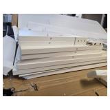 $140 Double Litter Box Enclosure for 2 Boxes, Scandi Style (White)