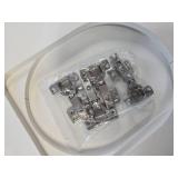 $140 Double Litter Box Enclosure for 2 Boxes, Scandi Style (White)