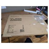 VUSIGN Magnetic White Board 24 x 18 in with Eraser, Marker