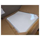 VUSIGN Magnetic White Board 24 x 18 in with Eraser, Marker