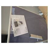 VUSIGN Magnetic White Board 24 x 18 in with Eraser, Marker