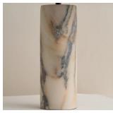 $100 Lights and Lamps Cline - Calacatta Viola Marble and Bronze Table Lamp