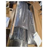 $160 Cloud Platform Queen Bed Frame, Dark Grey, No Box Spring