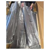 $160 Cloud Platform Queen Bed Frame, Dark Grey, No Box Spring