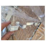 $190 CozyHom Acrylic Shower Stool with Seat, Anti-Slip Feet, 300LBS