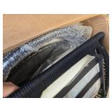 $199 3 Piece Bistro Set with Cushioned Woven Rope Chairs, All Weather