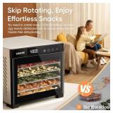 $136 COSORI Dehydrator with 6 Trays, 600W, 48H Timer, 165 F