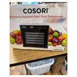 $136 COSORI Dehydrator with 6 Trays, 600W, 48H Timer, 165 F
