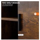 28 floating vanity in brown