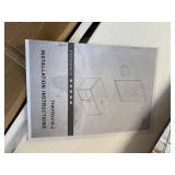 28 floating vanity in brown