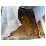 28 floating vanity in brown