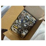 28 floating vanity in brown