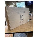 $85 OLD CAPTAIN Tilt-Out Trash Cabinet, Kitchen Holder, Black