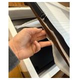 $122 Maritcute Buffet Cabinet, Rattan Storage with Doors & Shelves