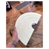 2 pack!! Ekena Millwork CM18DI2 Diane Ceiling Medallion, 18"OD, Primed