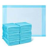 Medline Light Absorbency Disposable Bed Pads, 17" x 24", 100 Count