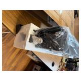 $200 MCQ 36-inch Electric Fireplace, 5000BTU, 1500W/750W, Wall, Black