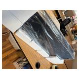 $200 MCQ 36-inch Electric Fireplace, 5000BTU, 1500W/750W, Wall, Black