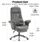 $167 High Back Office Chair, Computer Chair with Lumbar Support