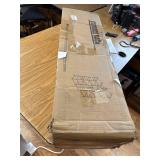 $95 Triple Bookshelf with 3 Fabric Drawers, 4-Tier, 10 Shelves