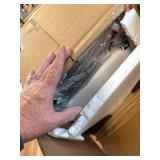 $95 Triple Bookshelf with 3 Fabric Drawers, 4-Tier, 10 Shelves