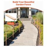 VEVOR Wooden Garden Stakes, 25 Pcs, 36 x 0.5 x 1.5 in, Fir Wood