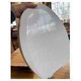 Bemis 1500EC 390 Lift-Off Wood Elongated Toilet Seat, Cotton White