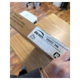 Lift-Off Round Closed Front Toilet Seat in Biscuit