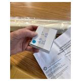 DEZ FURNISHINGS Cordless Light Pleated Shade, 30W x 48H, Ecru