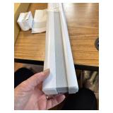 DEZ FURNISHINGS Cordless Pleated Shade, 30"W x 48"H, White